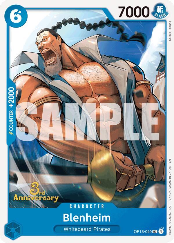 Blenheim OP13-049 One Piece card