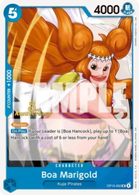 Boa Marigold (OP13P OP13-052) Promos: Carrying on his Will