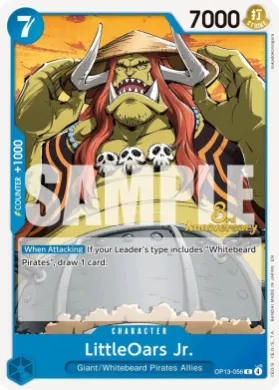 LittleOars Jr. (OP13P OP13-056) Promos: Carrying on his Will
