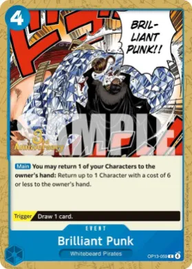 Brilliant Punk (OP13P OP13-059) Promos: Carrying on his Will