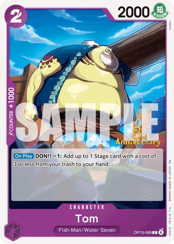 Tom OP13-069 One Piece card