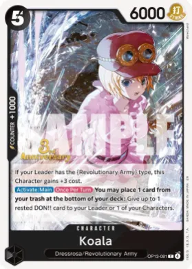Koala (OP13P OP13-081) Promos: Carrying on his Will