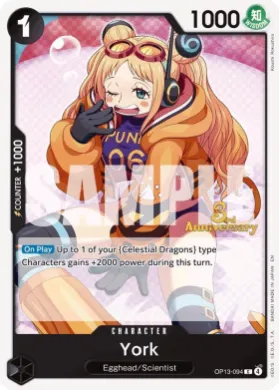 York (OP13P OP13-094) Promos: Carrying on his Will