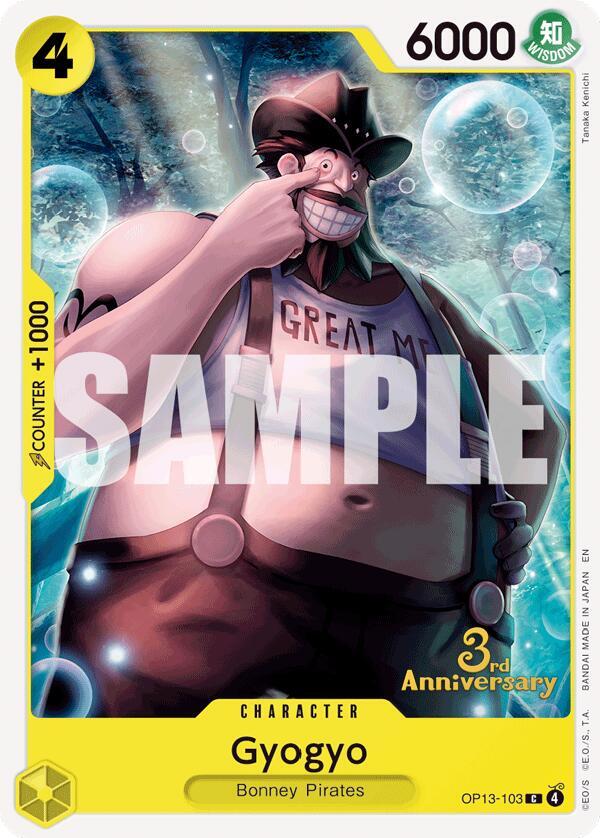 Gyogyo OP13-103 One Piece card