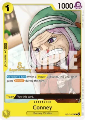 Conney (OP13P OP13-106) Promos: Carrying on his Will