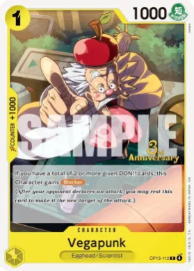 Vegapunk (OP13P OP13-112) Promos: Carrying on his Will
