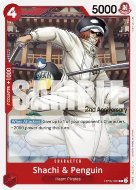 Shachi & Penguin (OP09P OP09-003) Promos: Emperors in the New World