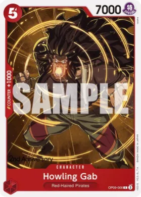 Howling Gab (OP09P OP09-006) Promos: Emperors in the New World