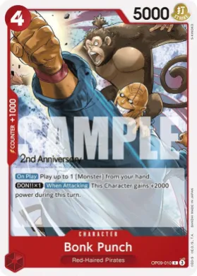 Bonk Punch (OP09P OP09-010) Promos: Emperors in the New World