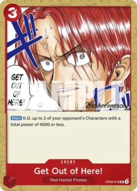 Get Out of Here! (OP09P OP09-018) Promos: Emperors in the New World