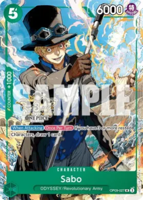 Sabo (OP09P OP09-027) Promos: Emperors in the New World