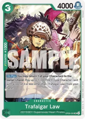 Trafalgar Law (OP09P OP09-030) Promos: Emperors in the New World