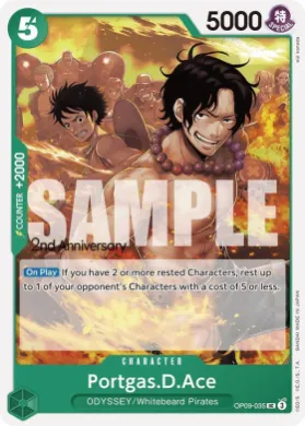 Portgas.D.Ace (OP09P OP09-035) Promos: Emperors in the New World