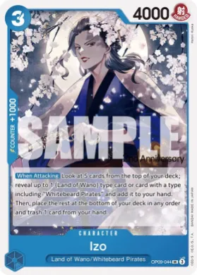 Izo (OP09P OP09-044) Promos: Emperors in the New World