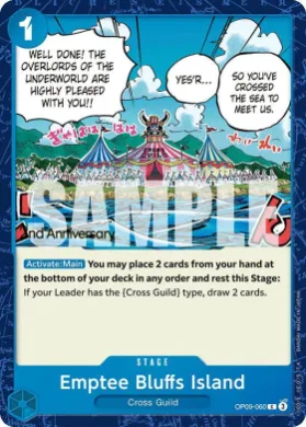 Emptee Bluffs Island (OP09P OP09-060) Promos: Emperors in the New World