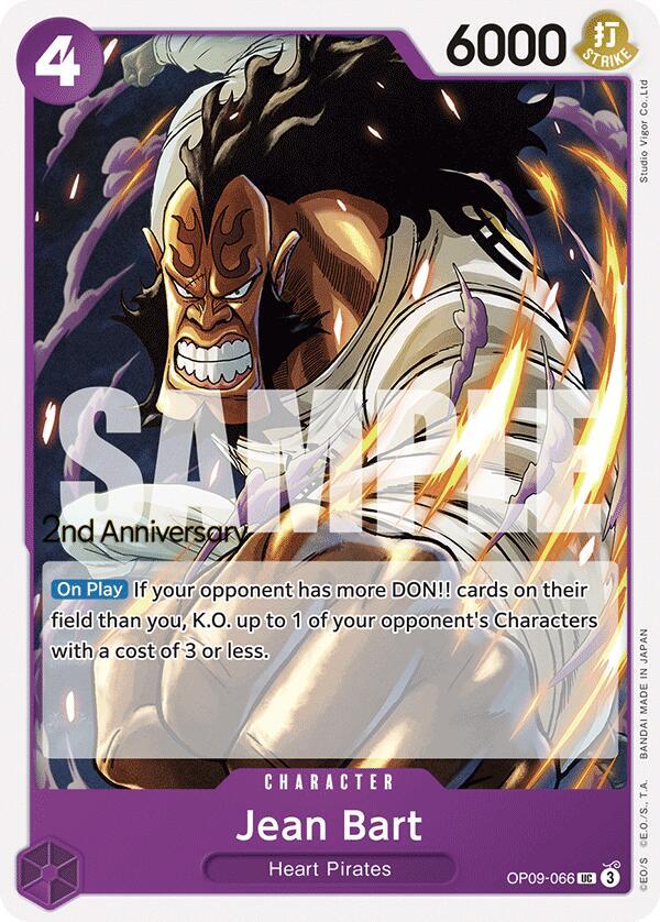 Jean Bart OP09-066 One Piece card