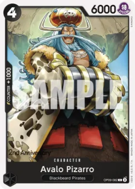Avalo Pizarro (OP09P OP09-082) Promos: Emperors in the New World