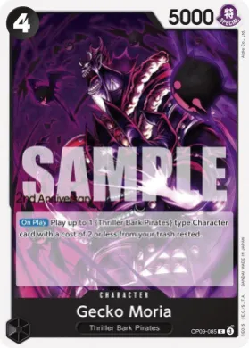 Gecko Moria (OP09P OP09-085) Promos: Emperors in the New World