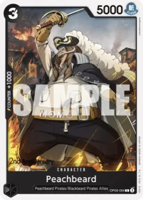 Peachbeard (OP09P OP09-094) Promos: Emperors in the New World