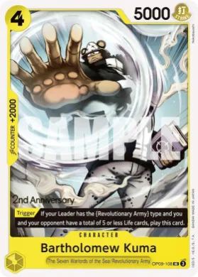 Bartholomew Kuma (OP09P OP09-108) Promos: Emperors in the New World