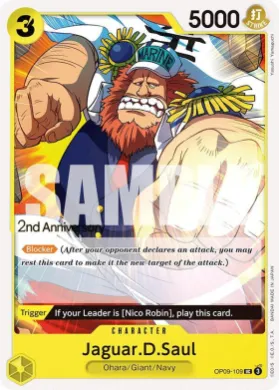 Jaguar.D.Saul (OP09P OP09-109) Promos: Emperors in the New World