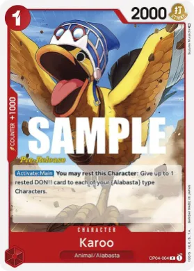 Karoo (OP04P OP04-004) Promos: Kingdoms of Intrigue