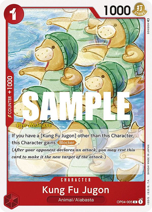 Kung Fu Jugon OP04-005 One Piece card