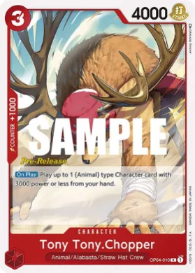 Tony Tony.Chopper (OP04P OP04-010) Promos: Kingdoms of Intrigue