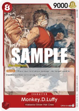 Monkey.D.Luffy (OP04P OP04-014) Promos: Kingdoms of Intrigue