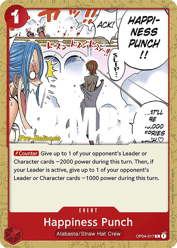 Happiness Punch OP04-017 One Piece card