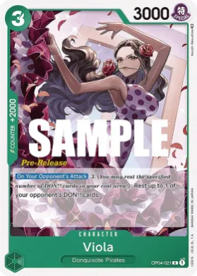 Viola (OP04P OP04-021) Promos: Kingdoms of Intrigue