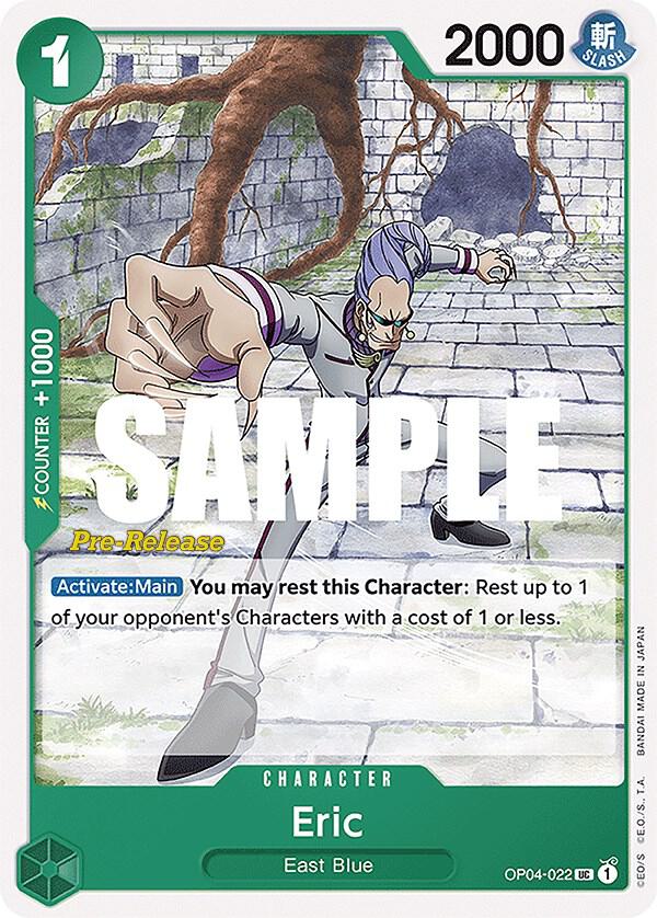 Eric OP04-022 One Piece card