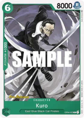 Kuro (OP04P OP04-023) Promos: Kingdoms of Intrigue