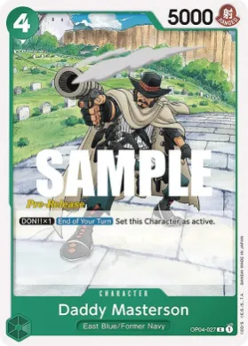 Daddy Masterson (OP04P OP04-027) Promos: Kingdoms of Intrigue