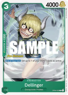 Dellinger (OP04P OP04-029) Promos: Kingdoms of Intrigue