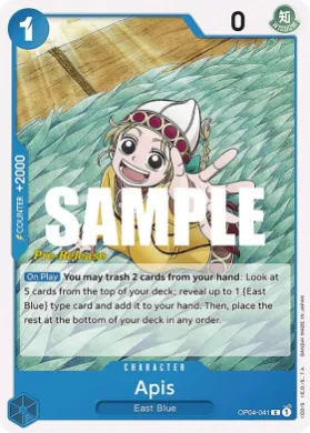 Apis (OP04P OP04-041) Promos: Kingdoms of Intrigue