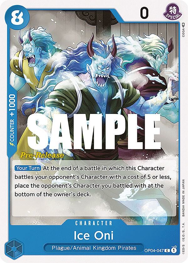 Ice Oni OP04-047 One Piece card
