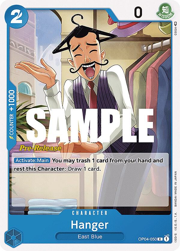 Hanger OP04-050 One Piece card
