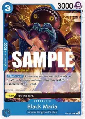 Black Maria (OP04P OP04-052) Promos: Kingdoms of Intrigue