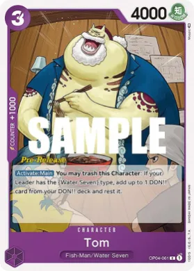 Tom (OP04P OP04-061) Promos: Kingdoms of Intrigue