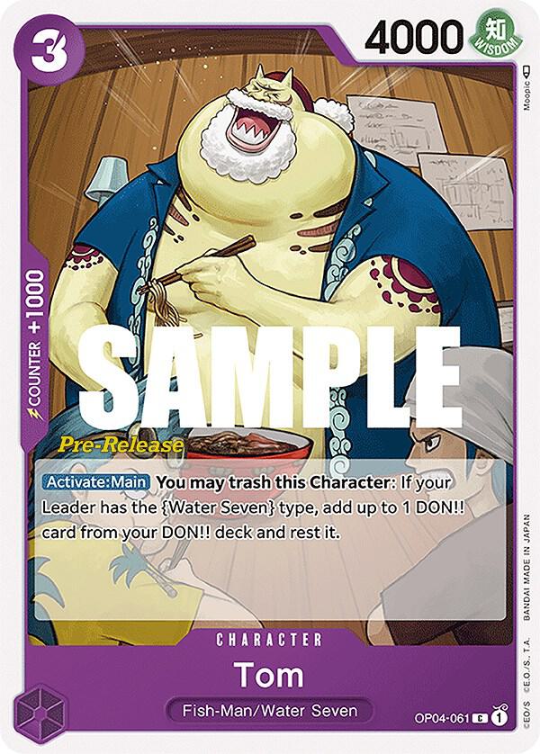 Tom OP04-061 One Piece card