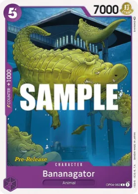 Bananagator (OP04P OP04-062) Promos: Kingdoms of Intrigue