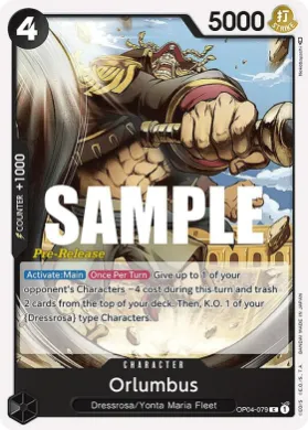 Orlumbus (OP04P OP04-079) Promos: Kingdoms of Intrigue