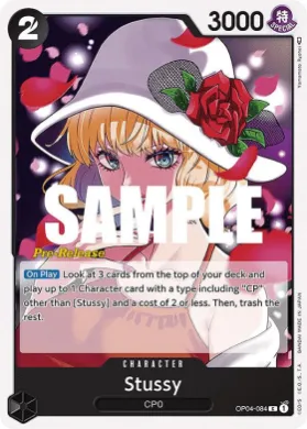Stussy (OP04P OP04-084) Promos: Kingdoms of Intrigue