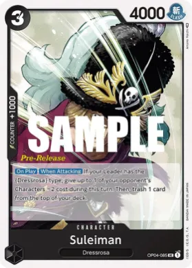 Suleiman (OP04P OP04-085) Promos: Kingdoms of Intrigue