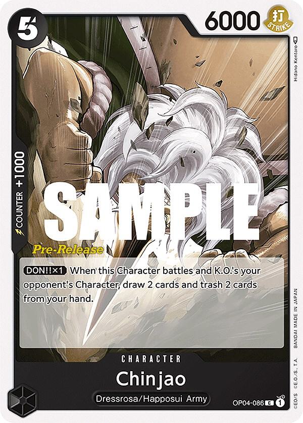 Chinjao OP04-086 One Piece card