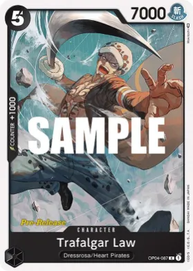 Trafalgar Law (OP04P OP04-087) Promos: Kingdoms of Intrigue