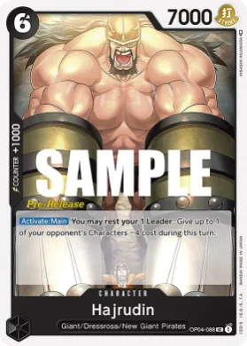 Hajrudin (OP04P OP04-088) Promos: Kingdoms of Intrigue