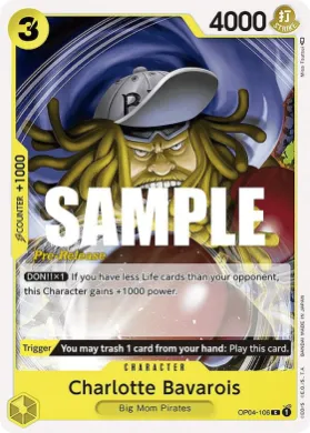 Charlotte Bavarois (OP04P OP04-106) Promos: Kingdoms of Intrigue