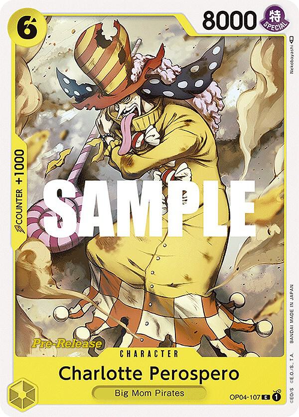 Charlotte Perospero OP04-107 One Piece card